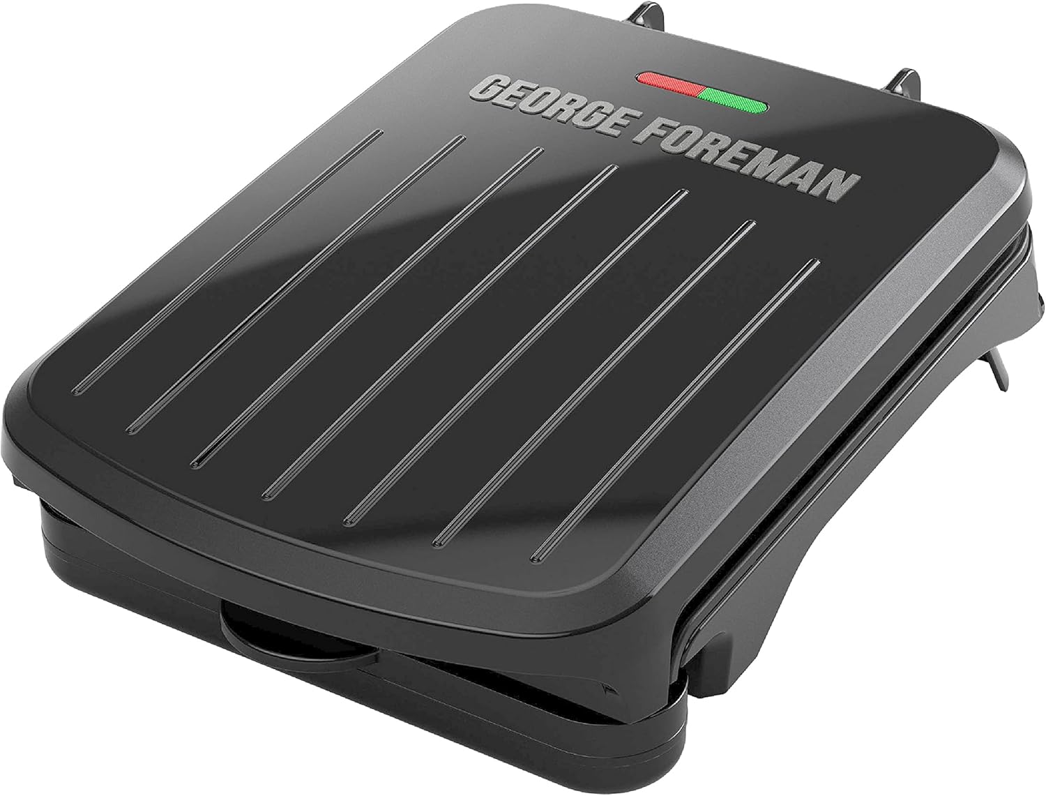 George Foreman 2-Serving Classic Plate Indoor Grill for Couples