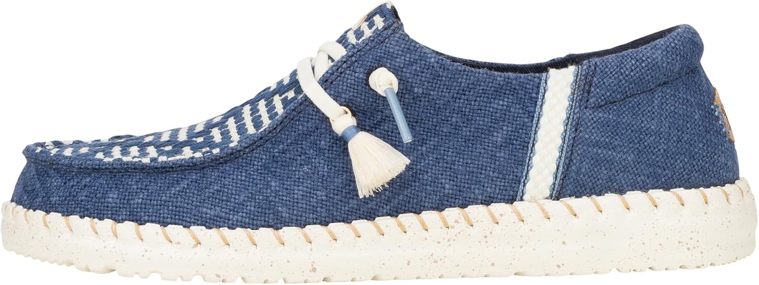 HEYDUDE Women's Wendy Funk Coastal Slip-On Loafers for Comfort