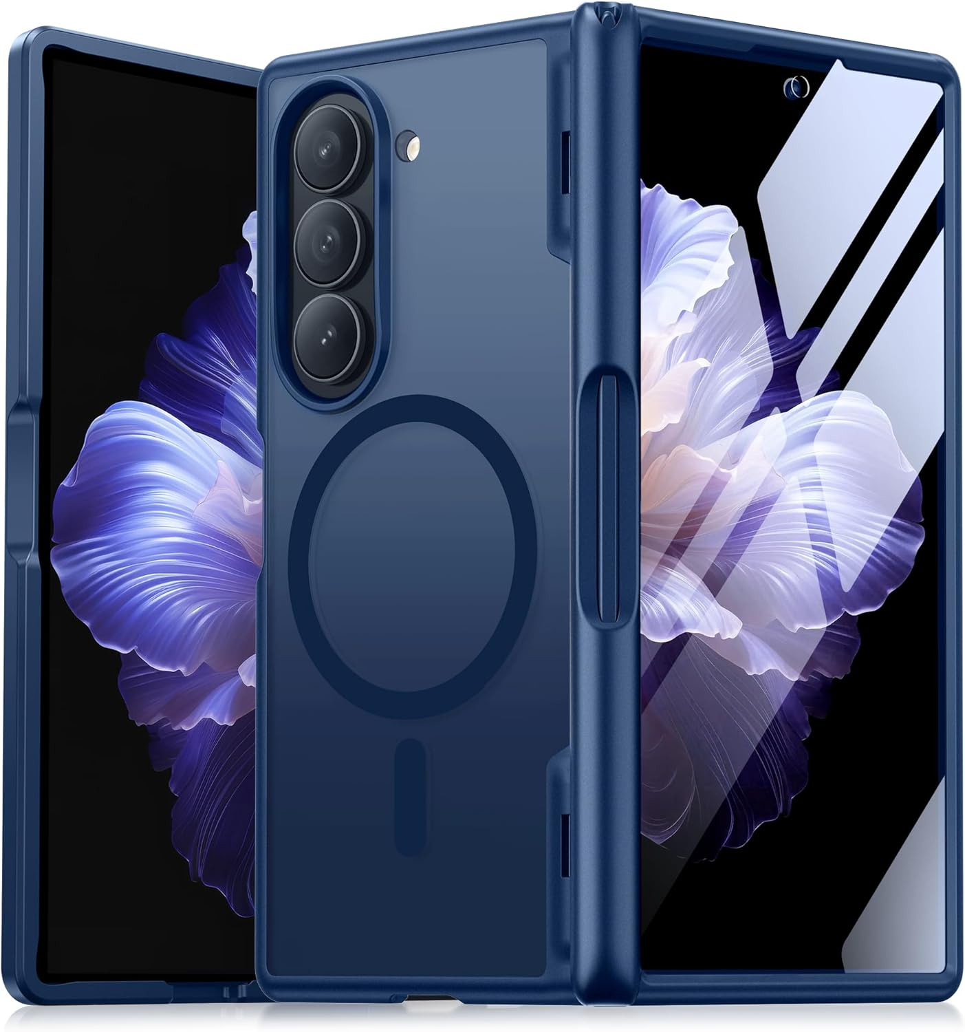 MOBOSI Magnetic Case for Z Fold 6 with HD Screen Protector