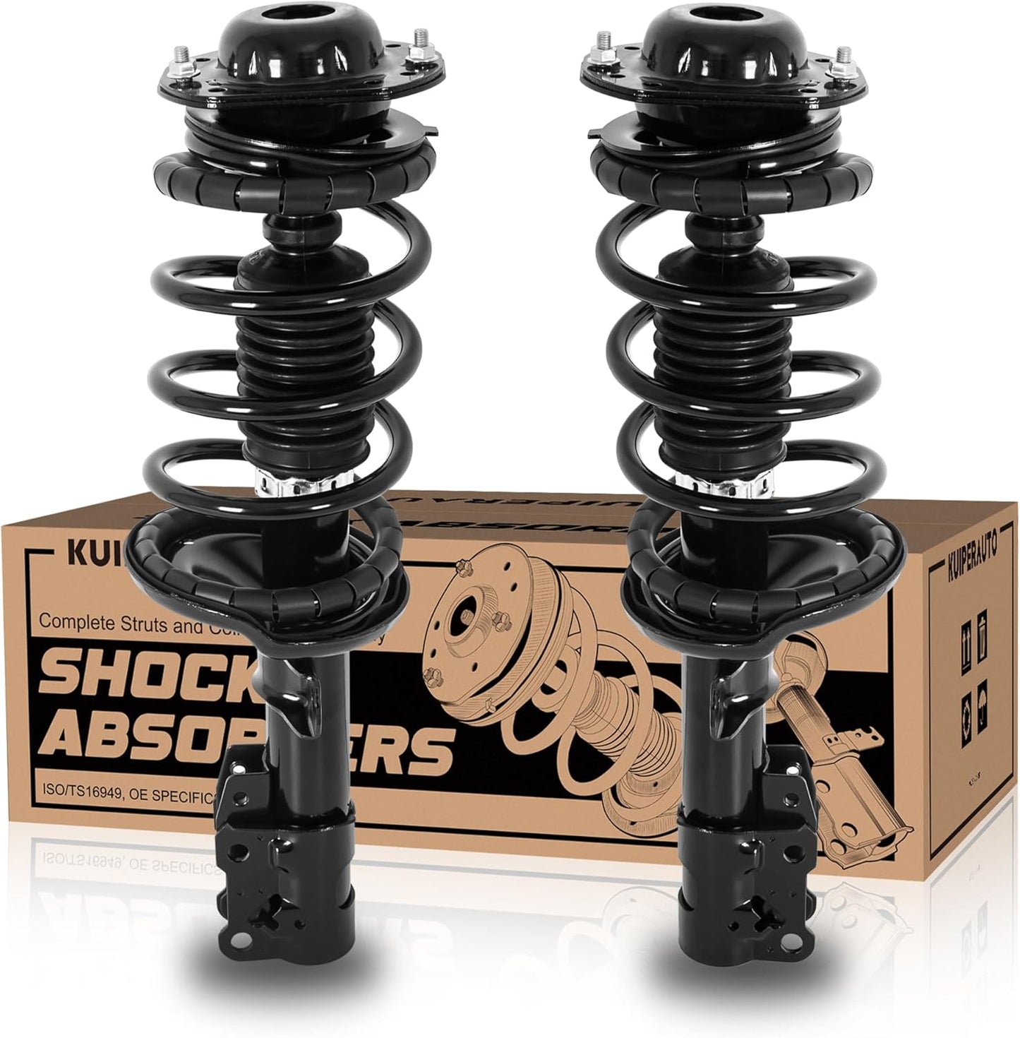 Complete Front Struts Assembly for Chevy Cobalt and HHR Models