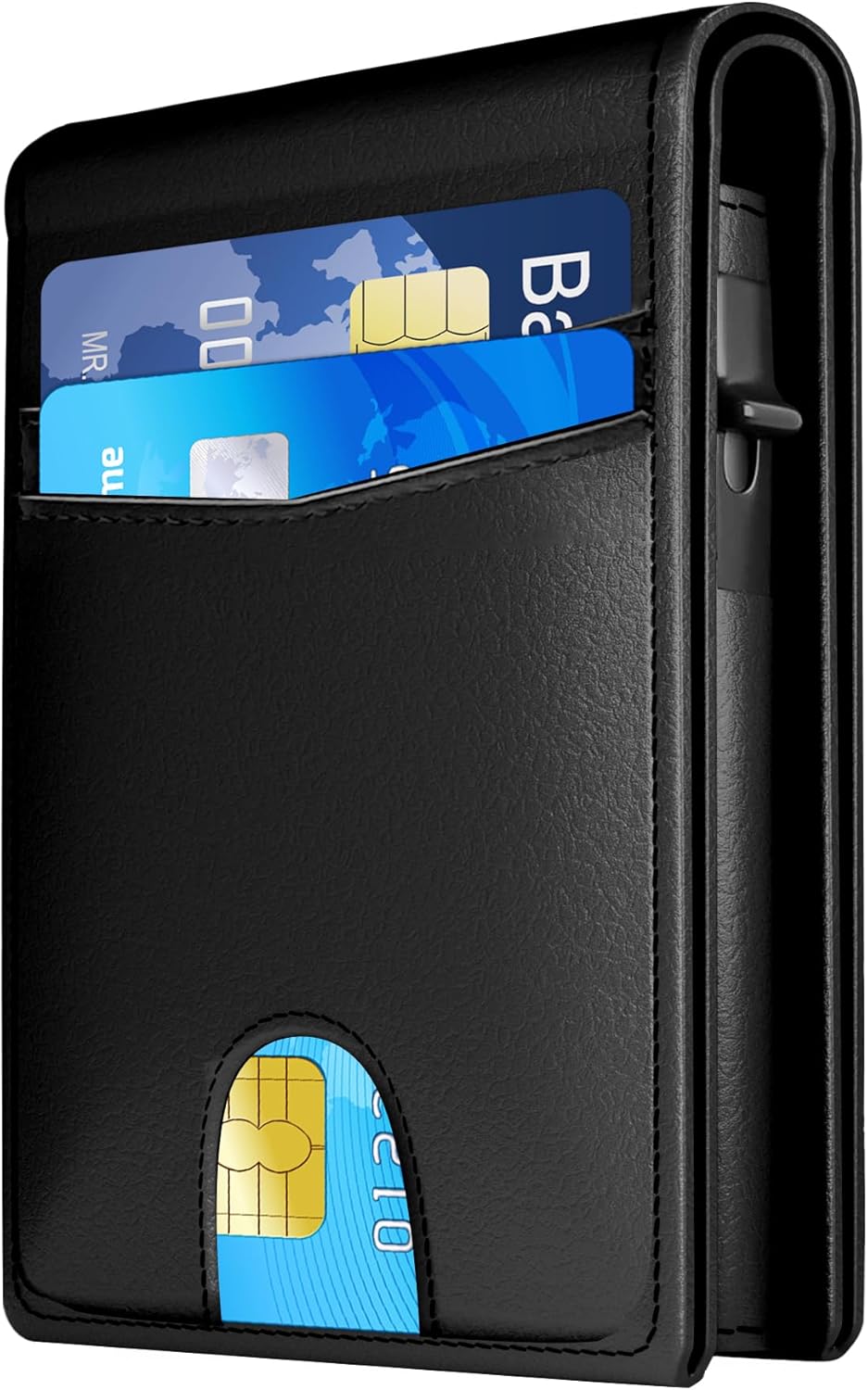 RFID Blocking Wallet for Men - Slim Bifold Minimalist Design
