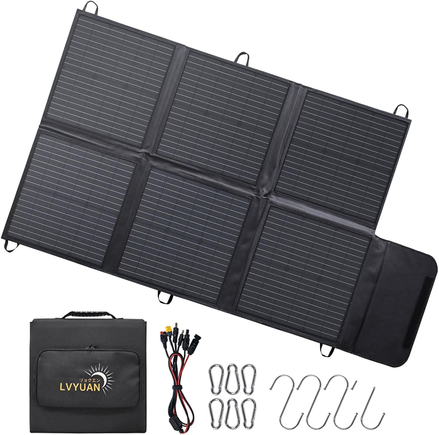 120W LVYUAN Solar Panel: Portable Power on the Go