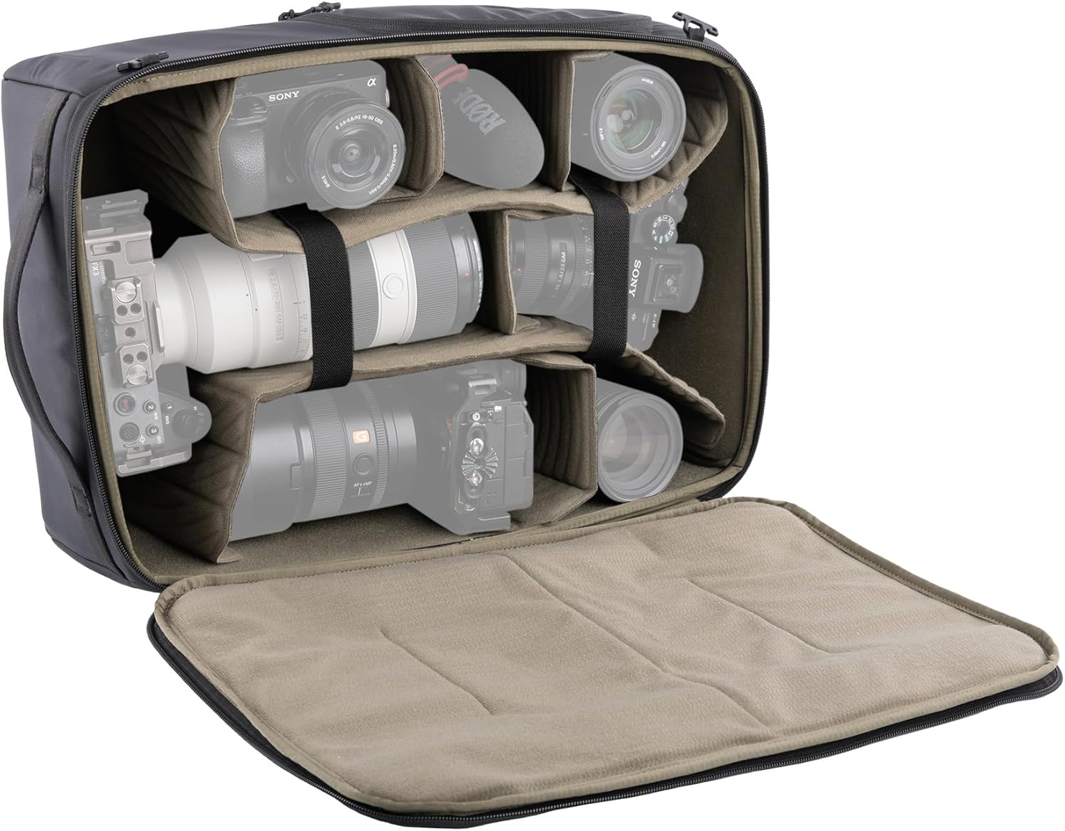 PGYTECH Large Camera Insert Bag for Photographers and Travelers