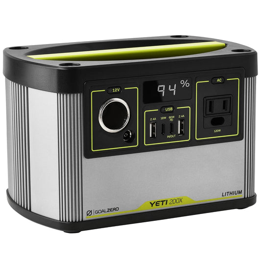 Goal Zero Yeti 200X - Portable Solar Power Generator