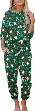 Ekouaer Womens Pajamas Set Long Sleeve Loungewear - Soft Lounge