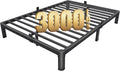 Full Size Metal Platform Bed Frame 7 in - Heavy Duty, Noise Free