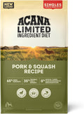 ACANA Singles Limited Ingredient Pork & Squash 22.5 lb - High Protein