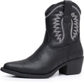 Women's Western Charm Cowgirl Boots Mid Calf - Comfortable 2-in Heel