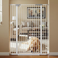 Cat Gate Extra Tall 51.18 in Adjustable Pet Gate - Auto Close Safety