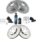 Front and Rear Brake Pad & Rotor Kit for 2009-15 Honda Pilot