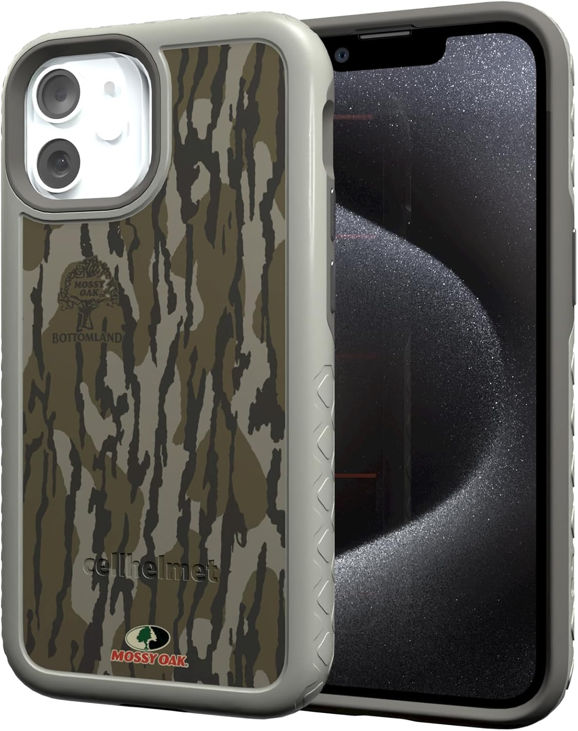 cellhelmet Mossy Oak Camo Dual-Layer Case for iPhone 13 Mini