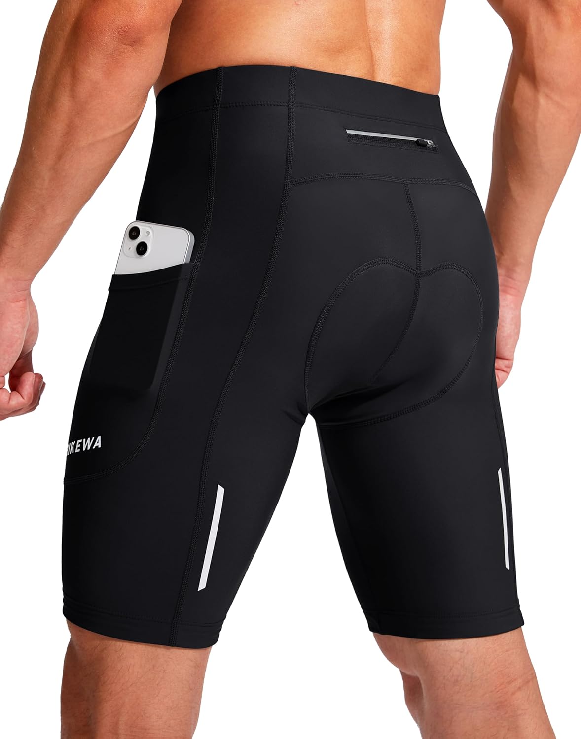 Bikewa Men's Bike Shorts with 3D Padding for Ultimate Comfort