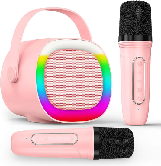 LENRUE Kids Karaoke Machine: Dual Mic Fun!