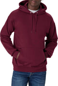 Hanes 10 oz Ultimate Cotton Pullover Fleece Hood - Warm, Simple
