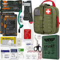 EVERLIT Advanced Emergency Trauma Kit - Military IFAK for Bleeding