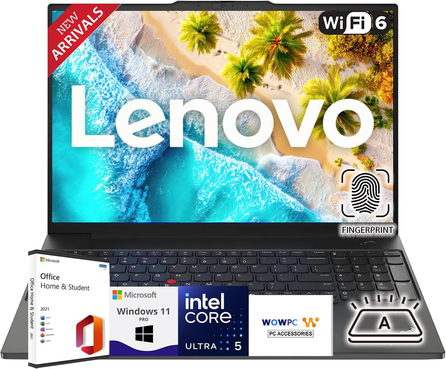 Lenovo 16in WUXGA Thinkpad E16 Laptop with Microsoft Office