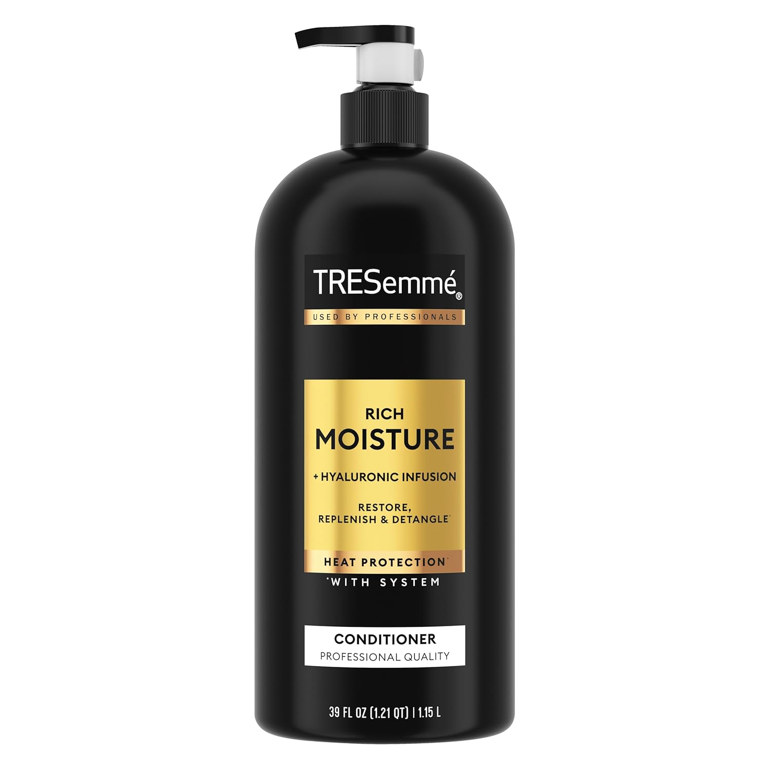 TRESemm Rich Moisture Conditioner 39oz Pump - Hydrates Dry Hair
