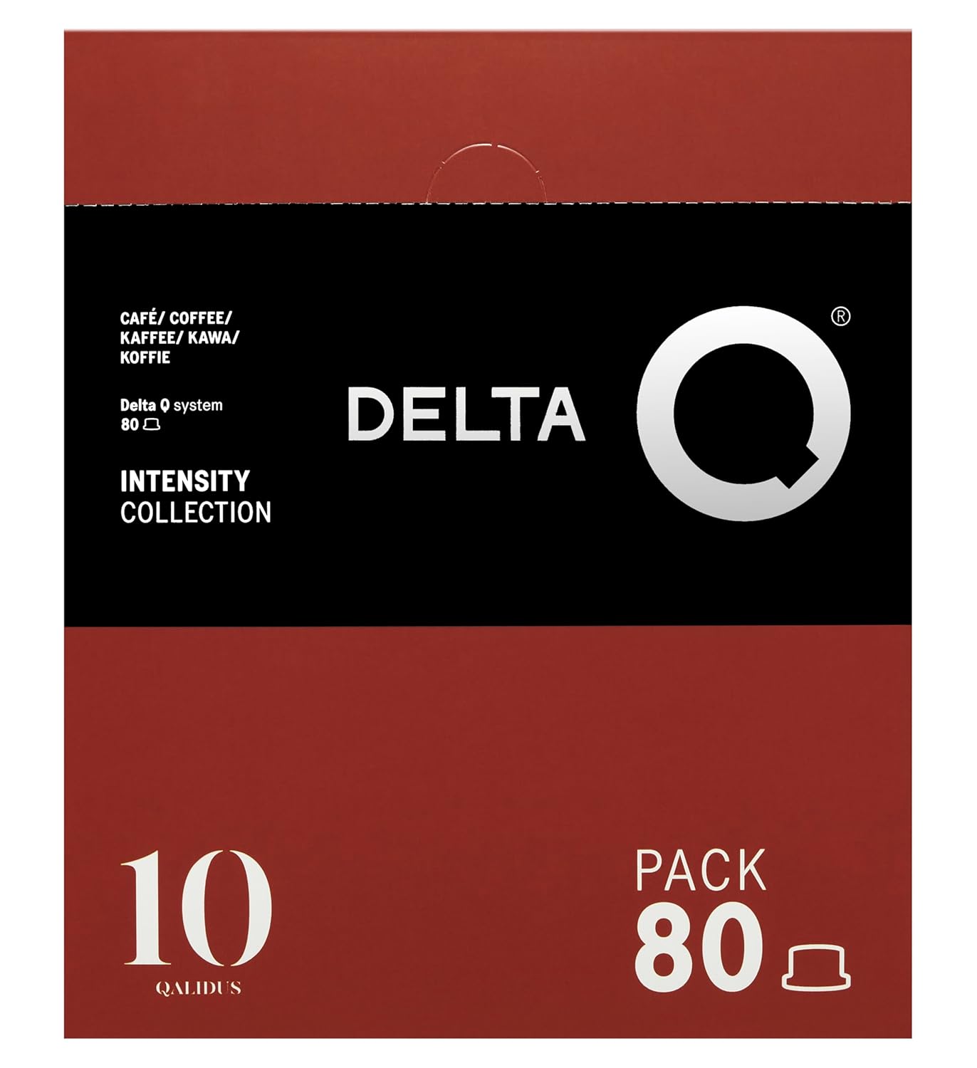 Delta Q Espresso Pods for Delta Q Machines - Intensity 10 XL Pack