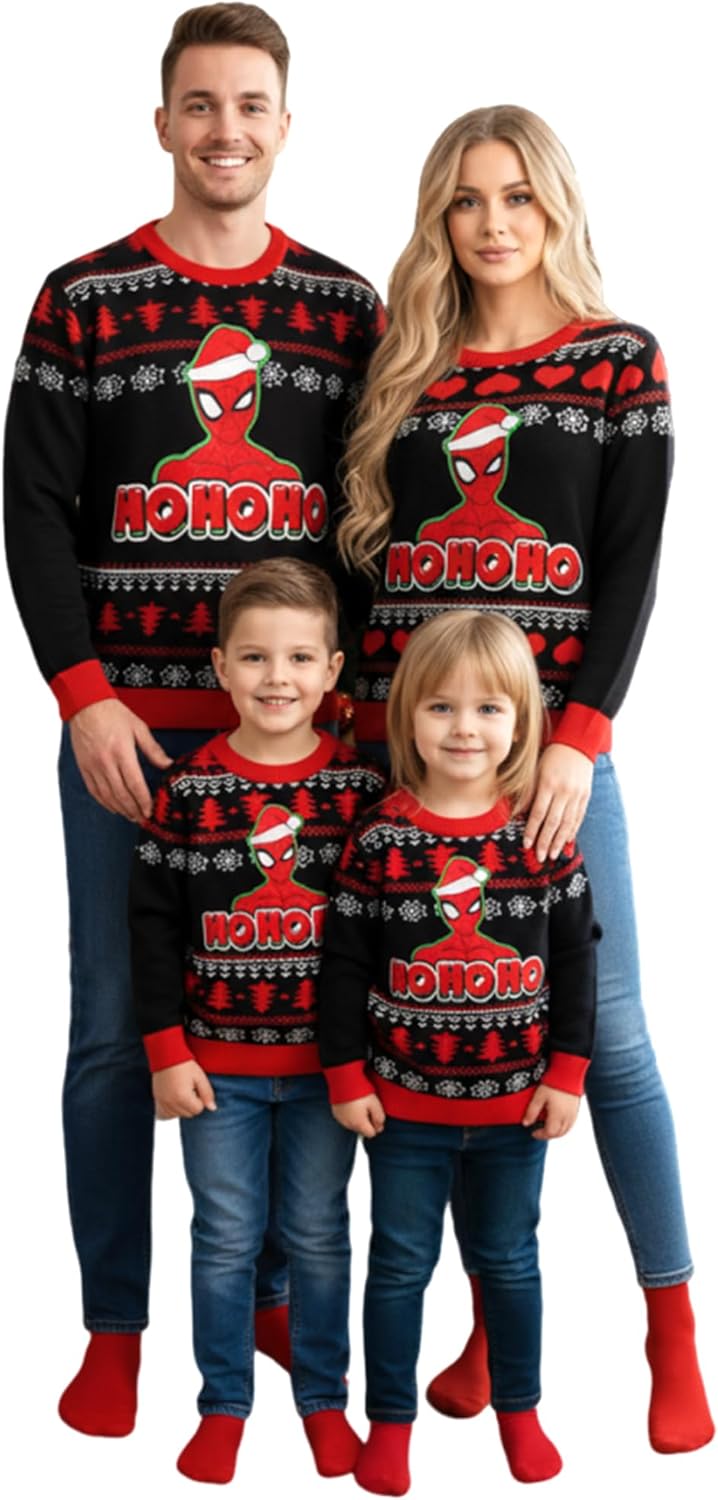 Disney Stitch Christmas Family Matching Snow Sweater Pullover