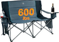 TIMBER RIDGE Oversized Double Camping Chairs Camping Couch - 2 Person