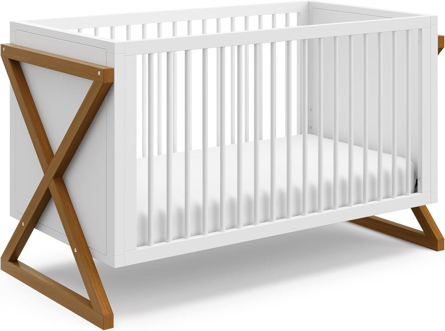Storkcraft Equinox Grow-with-Me Convertible Crib for Modern Nurseries