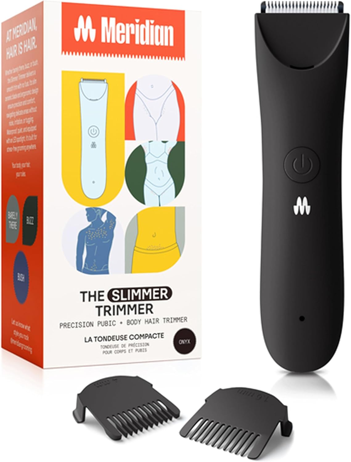 MERIDIAN Slimmer Trimmer for Women - Gentle Electric Razor