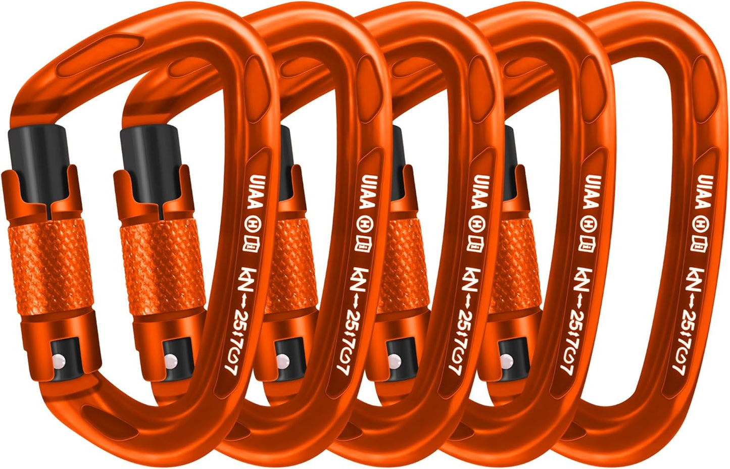 Professional Heavy Duty Auto Locking Carabiner Clips for Climbing