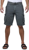 RAW X Mens Belted Cargo Shorts for Comfort and Style