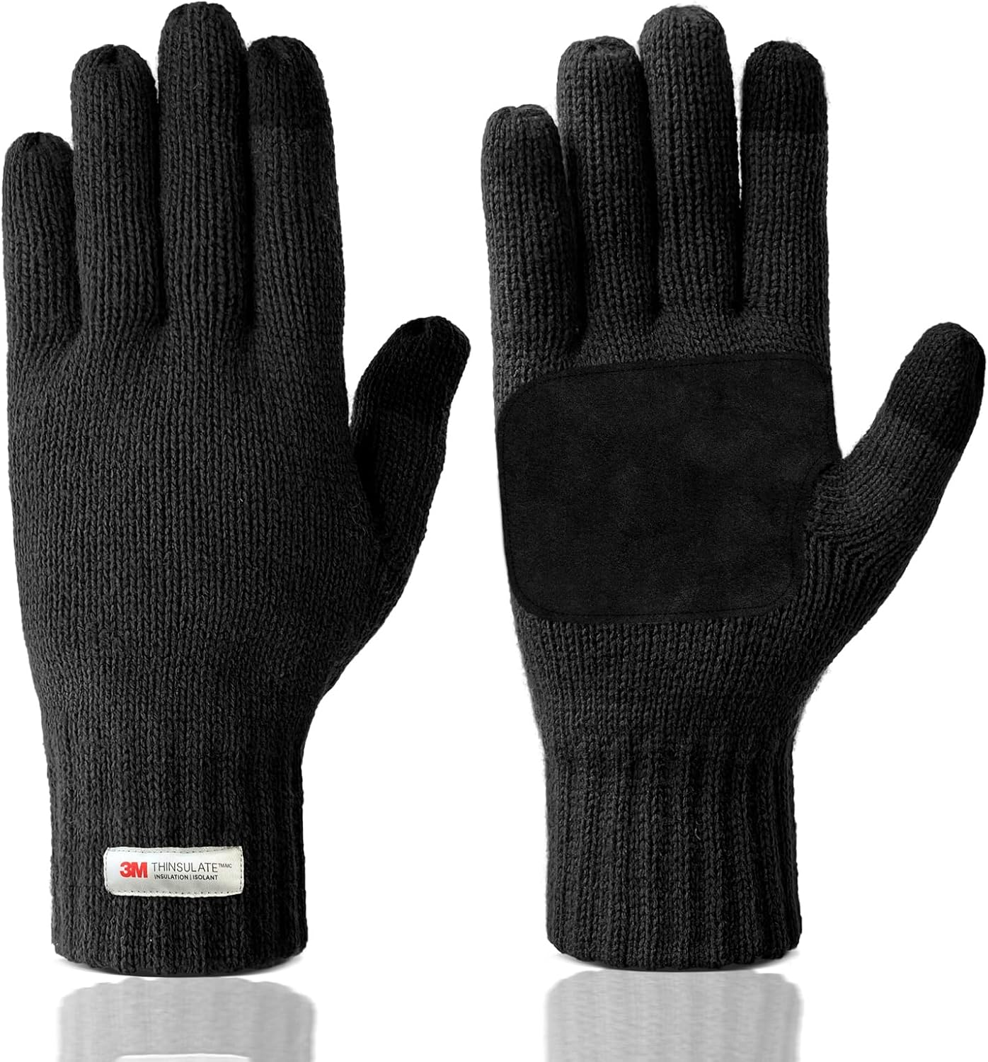 Evridwear Men's Anti-Slip Touchscreen Gloves
