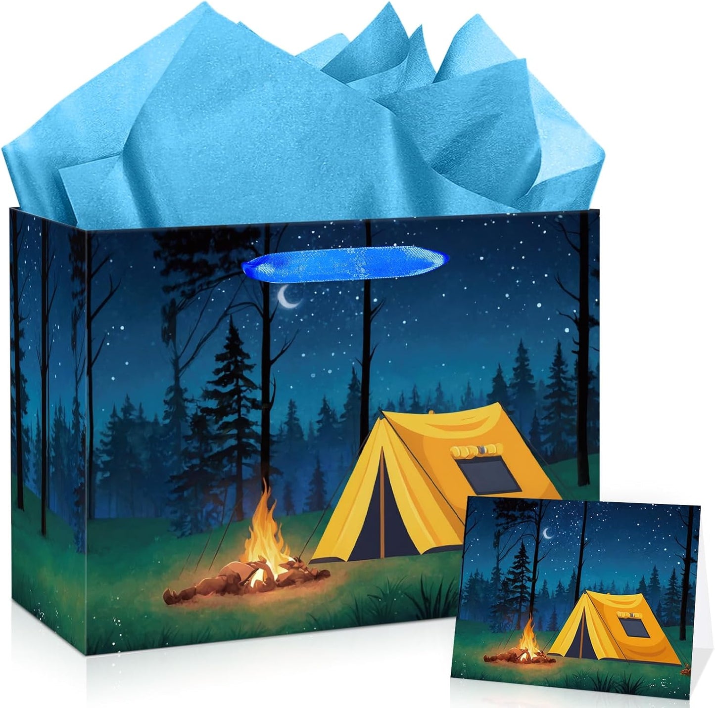 Camping Adventure Gift Bag Set for Outdoor Enthusiasts
