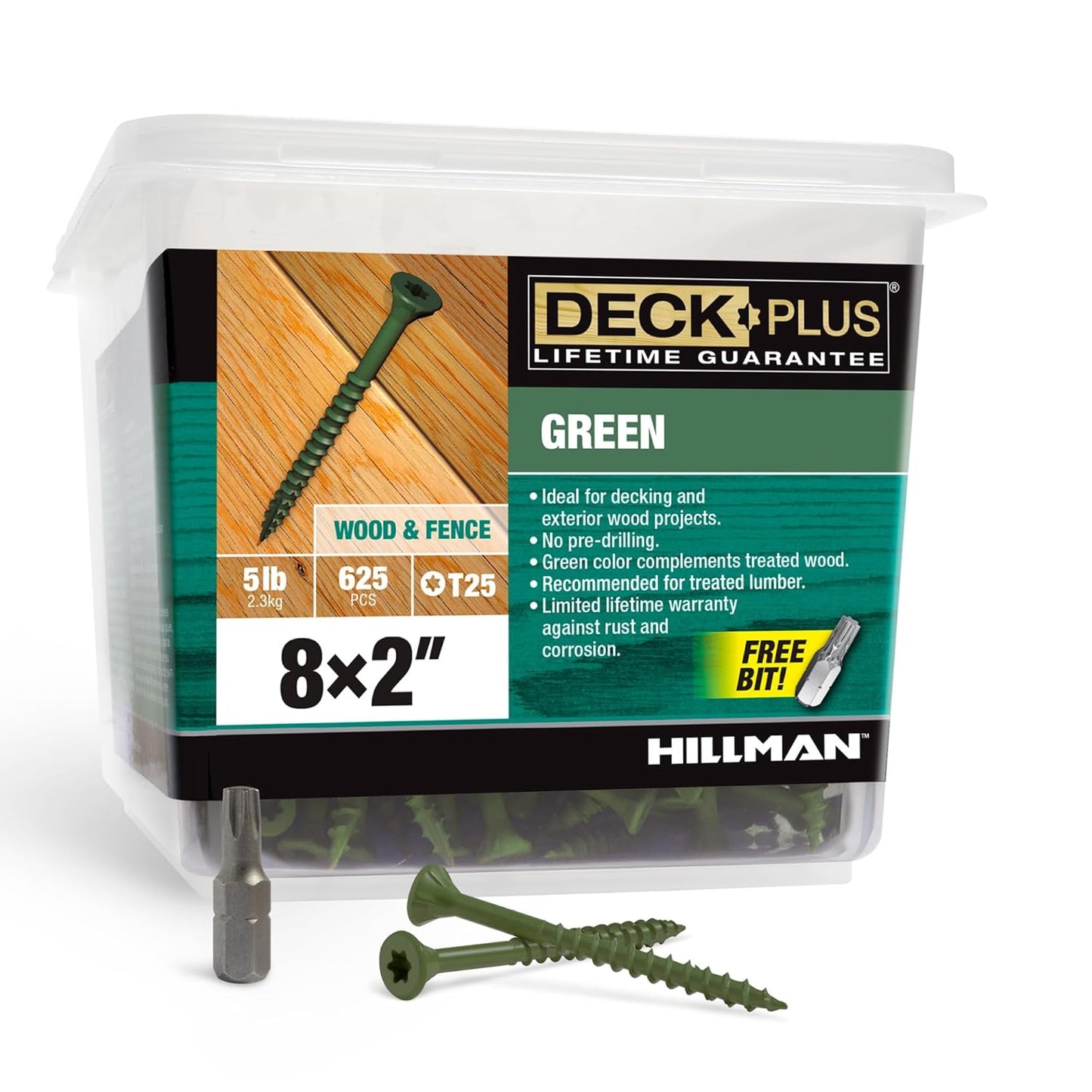 Deck Plus Exterior Wood Screws for Durable Outdoor Projects