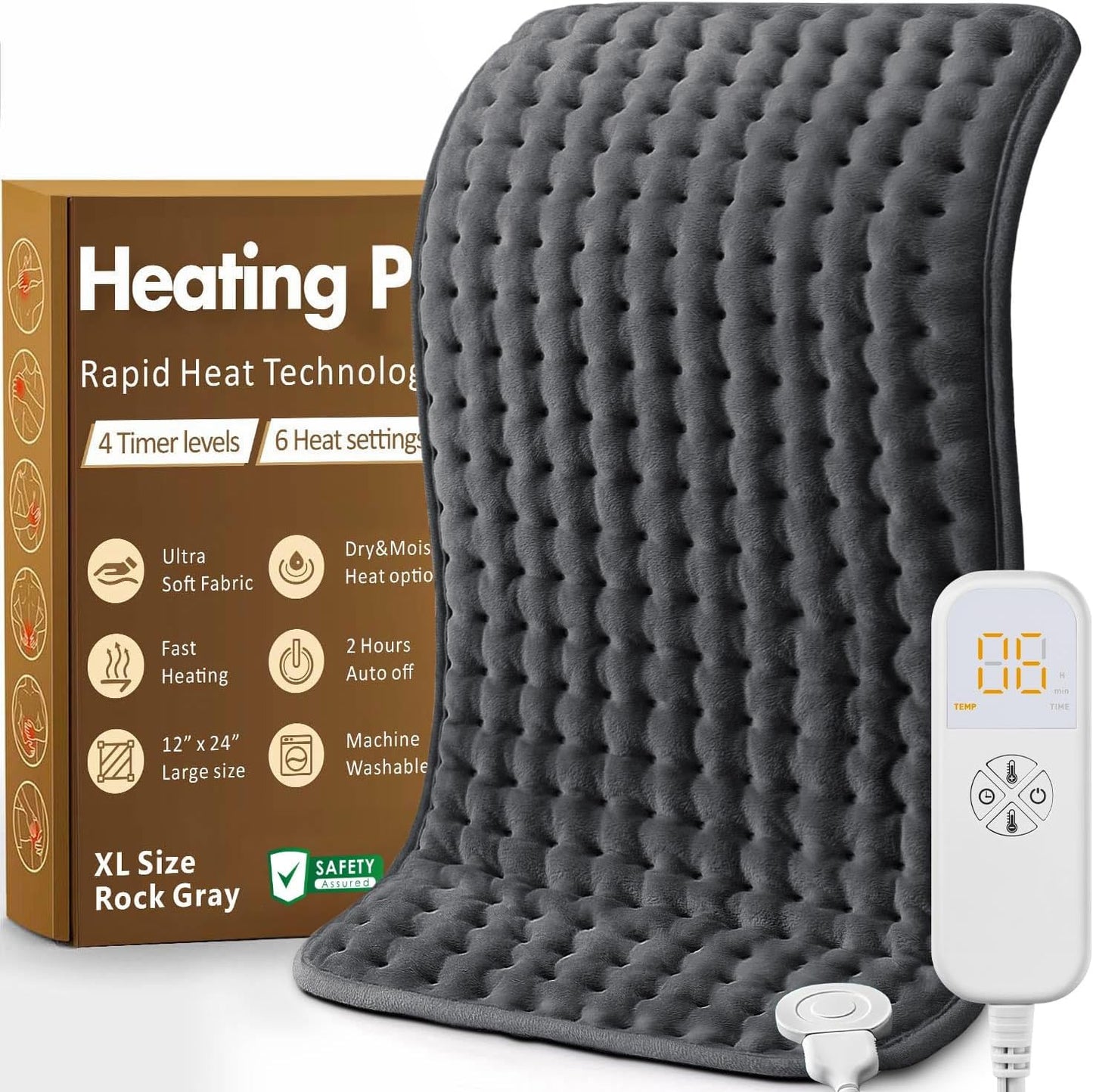 Glamigee Heating Pad: Pain Relief Hero!