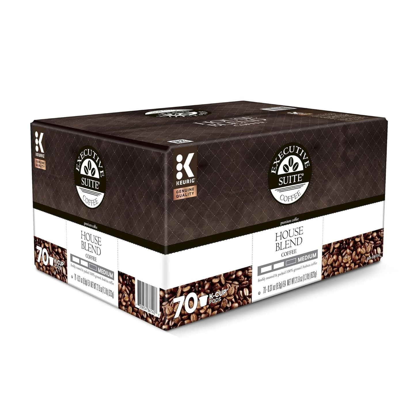 Executive Suite House Blend Coffee Pods for Keurig Brewers
