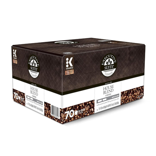 Executive Suite House Blend Coffee Pods for Keurig Brewers