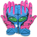 Battle Sports Back of Hand Wide Receiver Football Gloves (Style 6BTN)