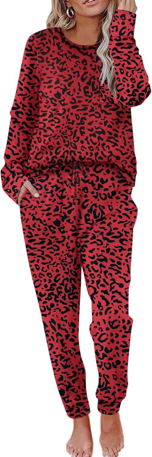 Ekouaer Pajamas Women's Long Sleeve Pj Set for Ultimate Comfort