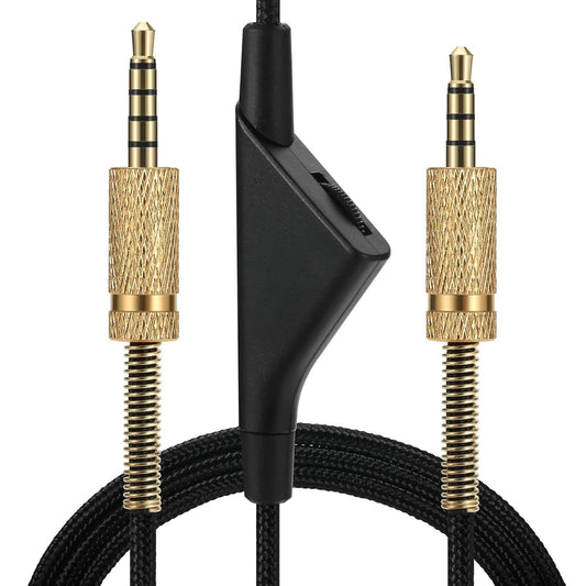 6.5ft Astro A40 A10 Replacement Cord with Volume Control - Black