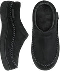 Zigzagger Men's Slip On Moccasin Slippers - Warm, Supportive House We