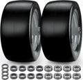 11x6.00-5 Flat Free Tire Set for Zero Turn Lawn Mowers