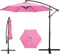 10 FT Offset Patio Umbrella - Heavy Duty Cantilever Sun Shade