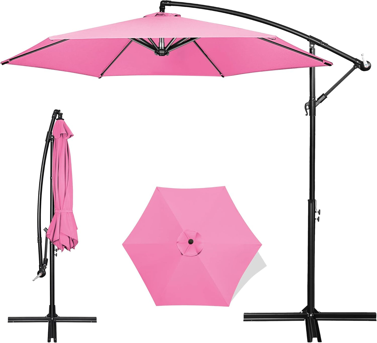 10 FT Heavy Duty Cantilever Patio Umbrella for Ultimate Shade