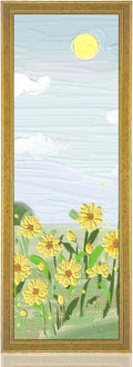 Wood 12x36 Frame Gold - Ornate Natural 36x12in Poster Frame