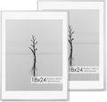 Fun Memories 18x24 Aluminum Poster Frame - Modern Metal Picture Frame