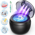AI Ultrasonic Retainer Cleaner 250ML - Compact 50kHz Dental Cleaner