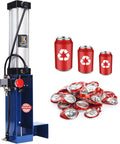 Pneumatic Can Crusher Wall Mounted for 12oz/16oz/24oz Cans - Heavy