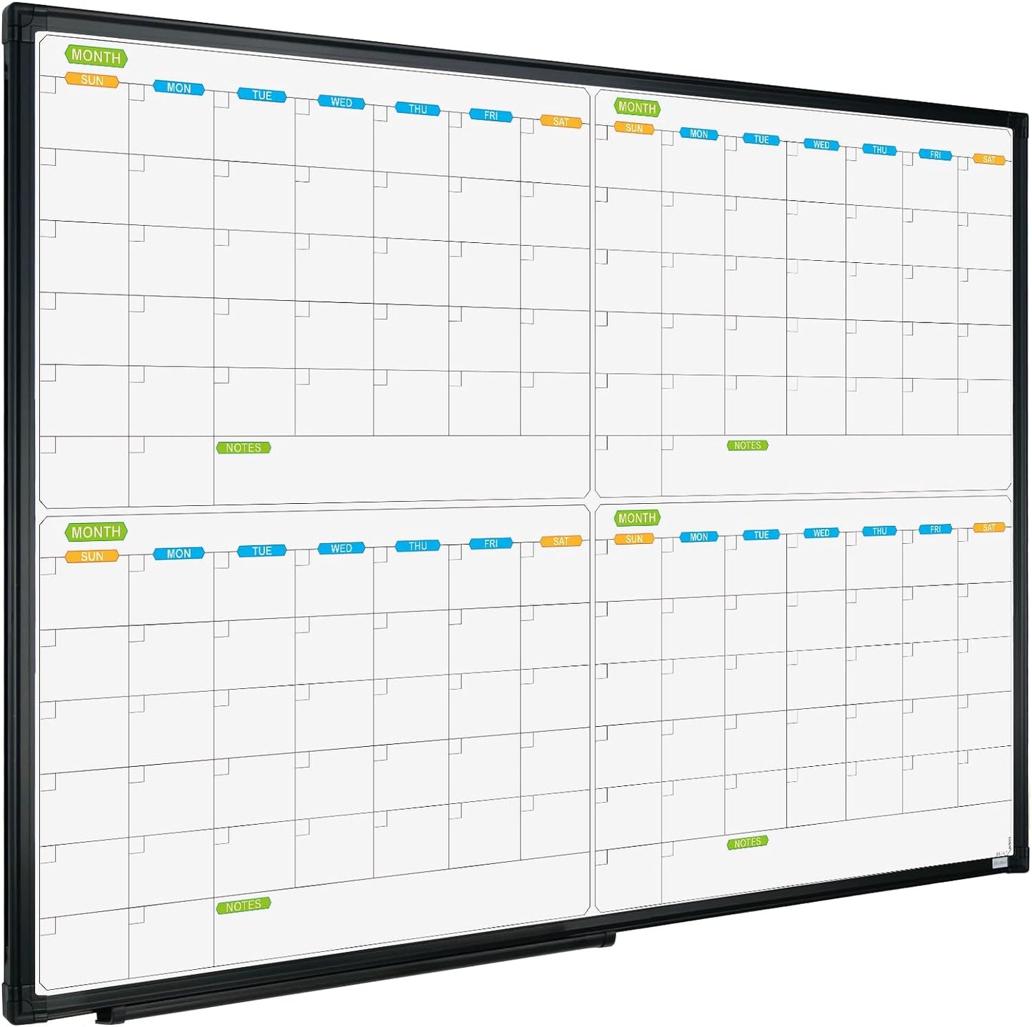Magnetic Dry Erase Calendar Whiteboard for Home Office Use