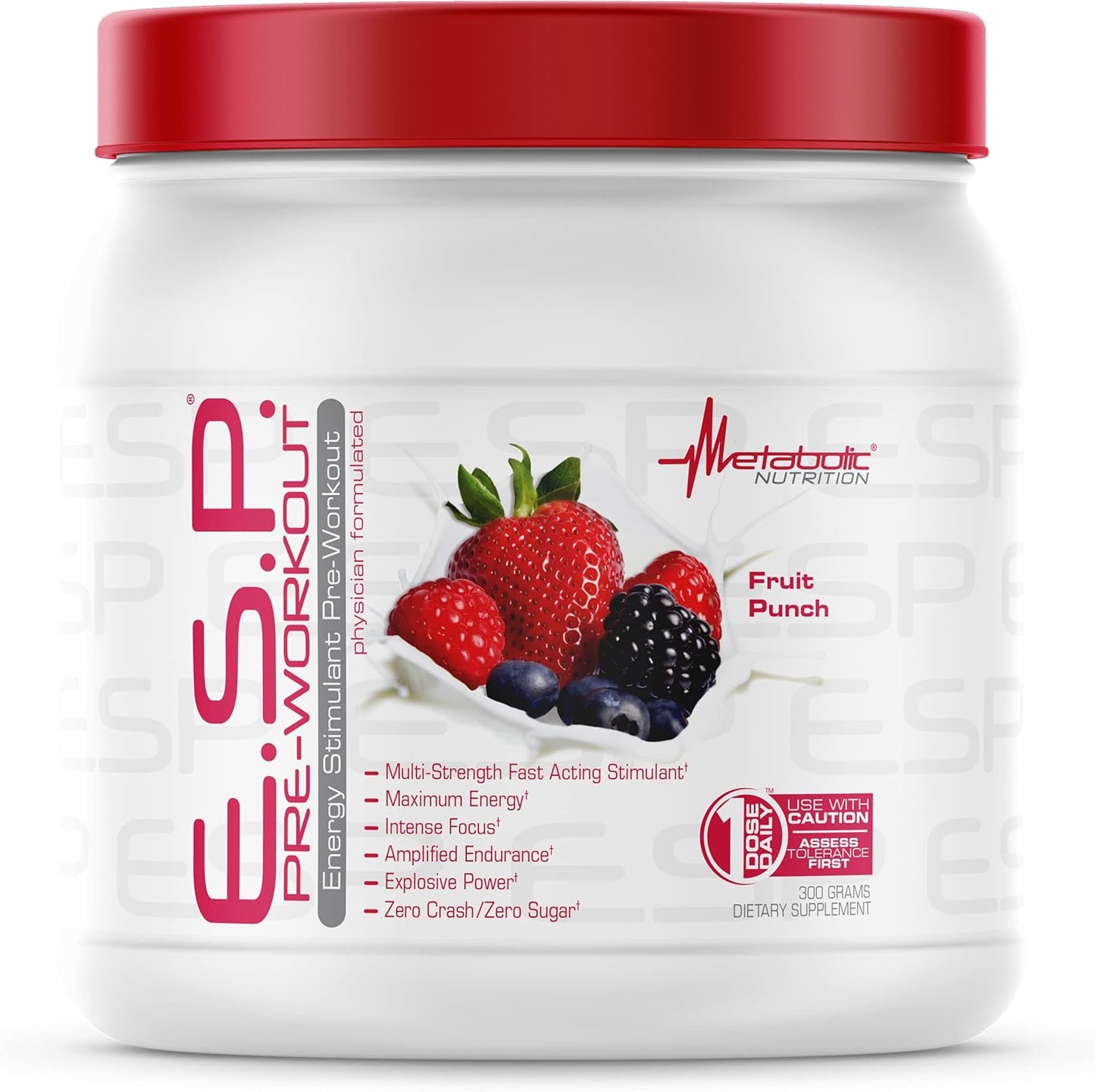 Metabolic Nutrition ESP Pre Workout for Energy and Endurance