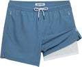 5in Mens Swimming Trunks with Compression Liner - Quick Dry Fit
