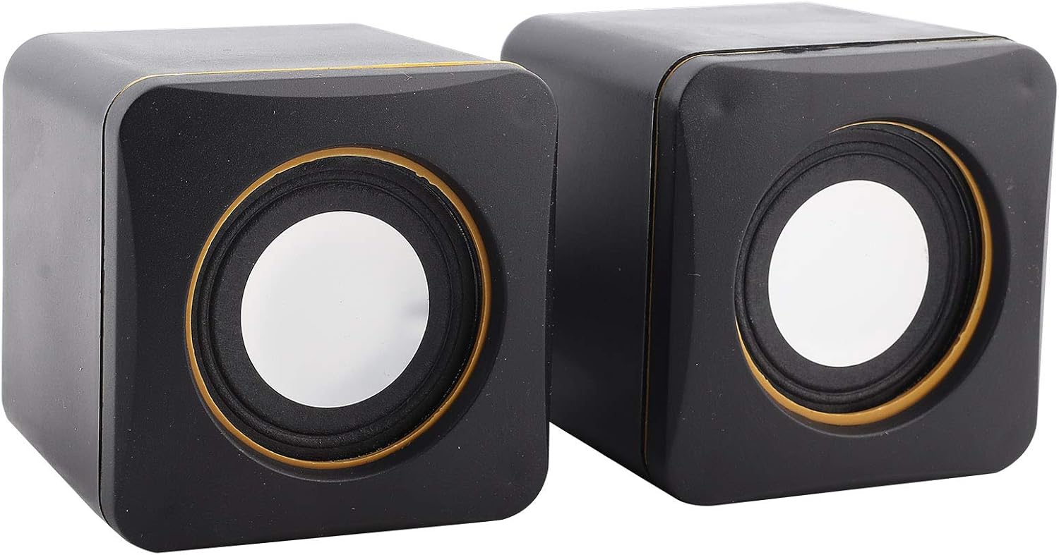 Hilitand USB Stereo Speakers: Rich Bass, Volume Boost