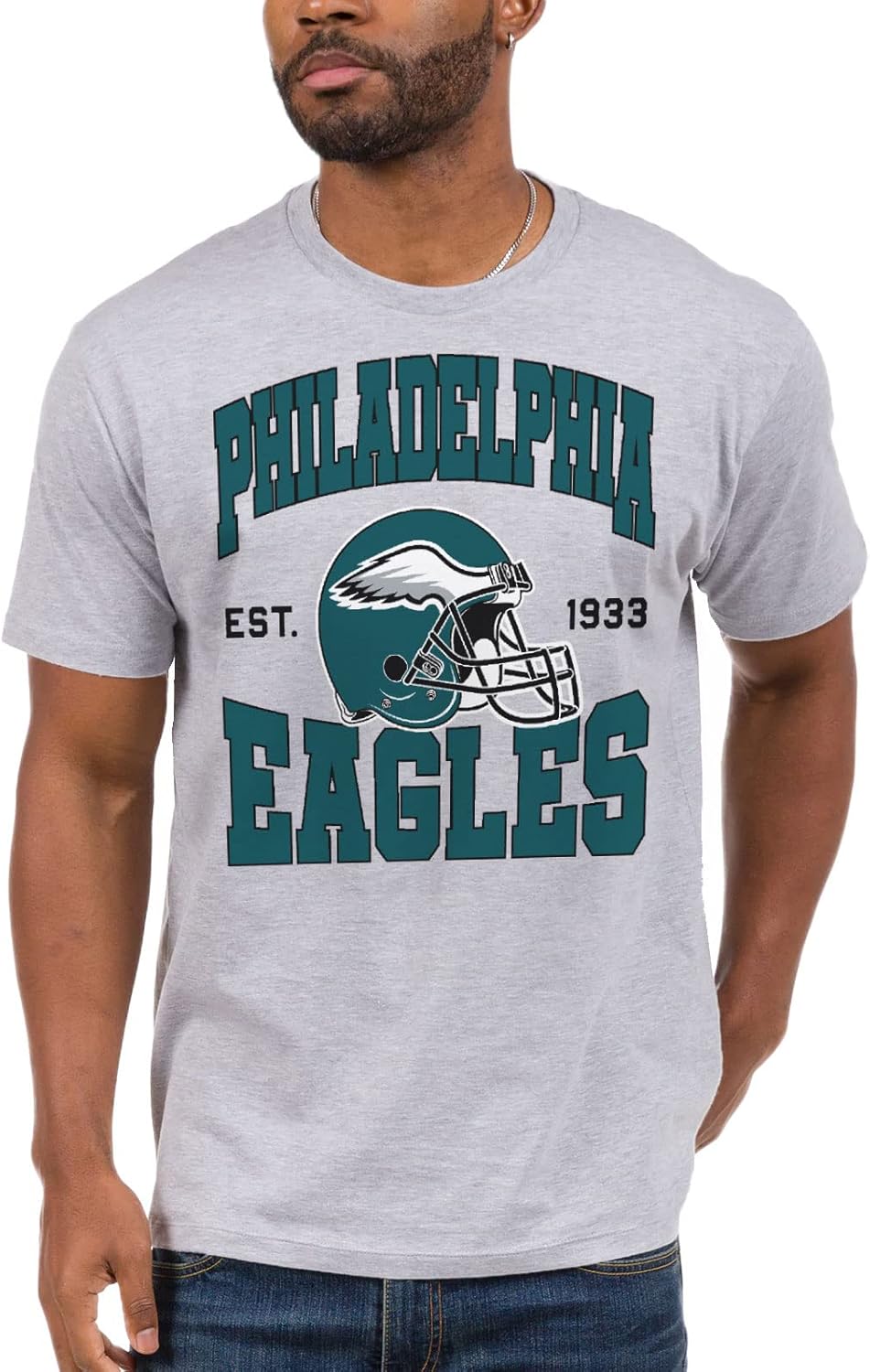 Philadelphia Eagles Short Sleeve NFL Shirt for Game Day Fun